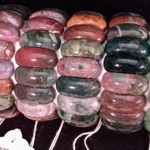 Beautiful Ocean Jasper Stretchy Bracelets